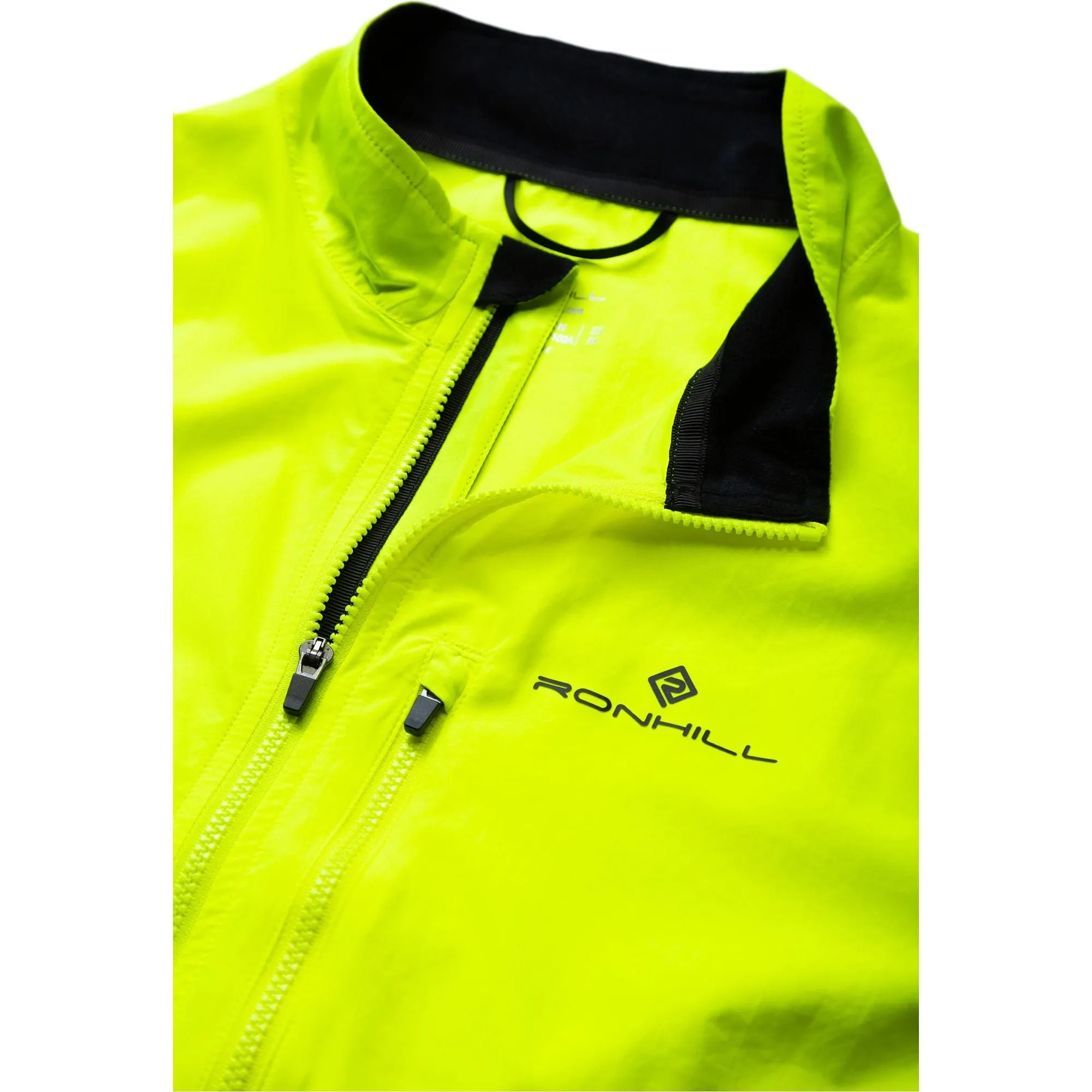 Ronhill Core Mens Running Gilet - Yellow slim Mountain Fit