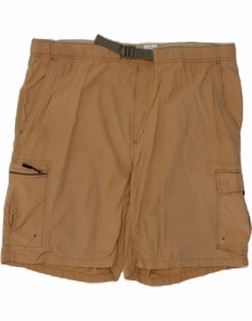 COLUMBIA Mens Cargo Shorts XL W40  Beige Cotton Holiday Gift Breezy Vibe