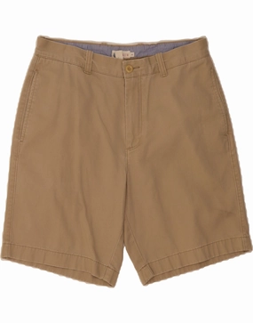 Breathable fabric J. CREW Mens Chino Shorts W33 Medium Beige Cotton