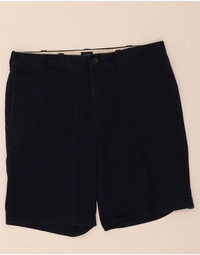Airy Feel Breathable Waistband J. CREW Mens Chino Shorts W32 Medium  Navy Blue Cotton