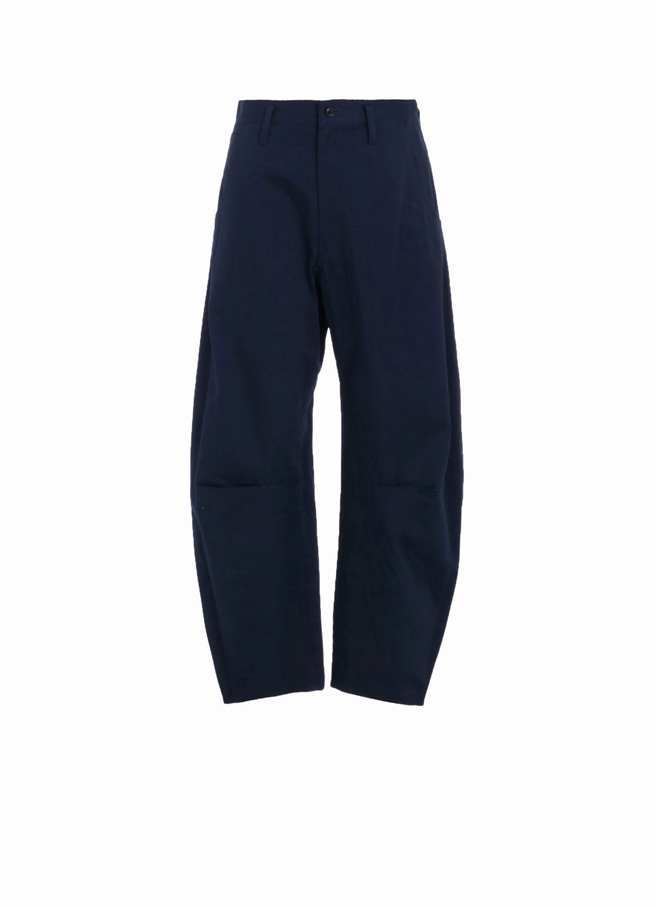 ThermalInsulation Gusseted Crotch [Y's BORN PRODUCT] COTTON TWILL WIDE PANTS