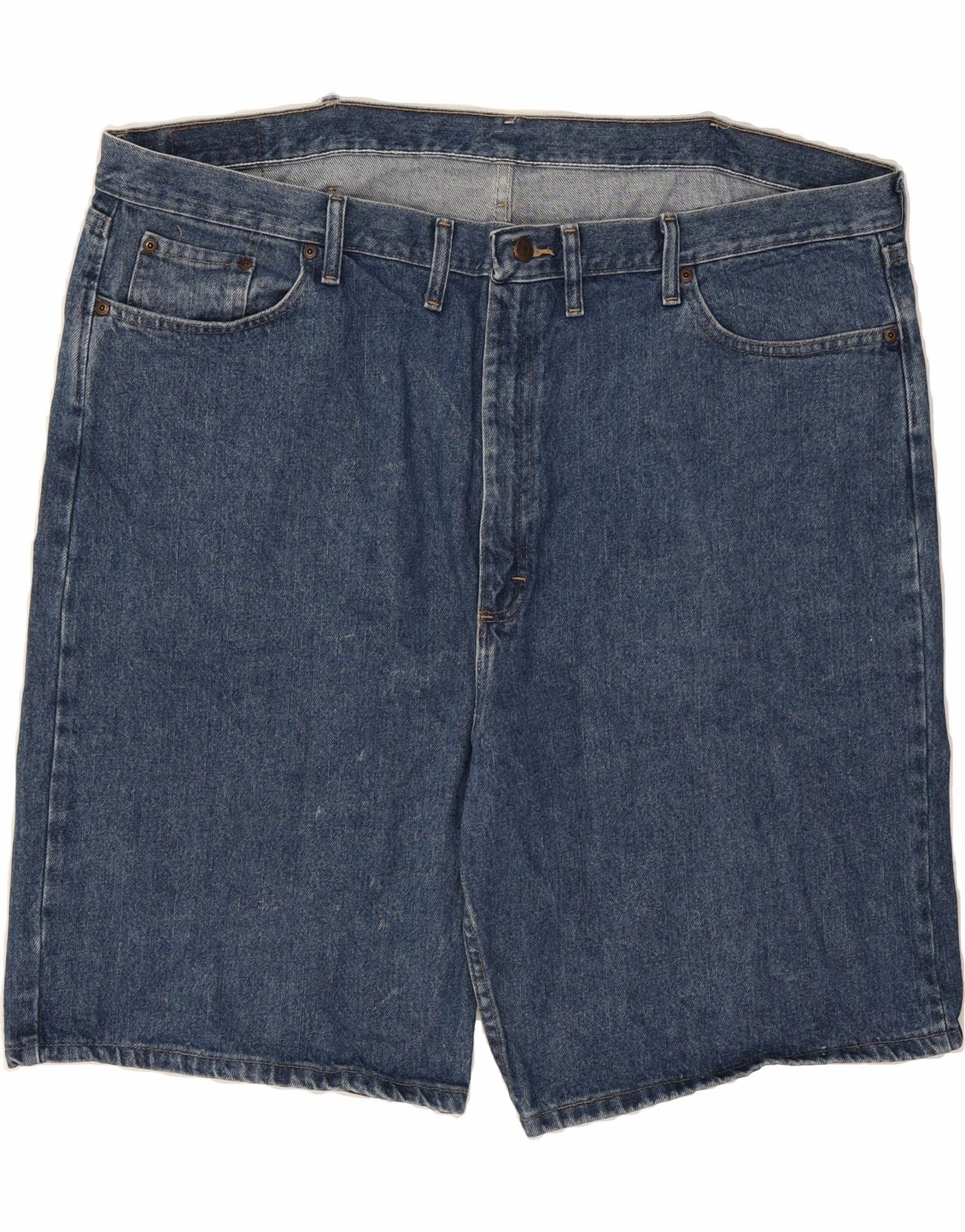 WRANGLER Mens Relaxed Fit Denim Shorts W46 3XL Blue Cotton sweater