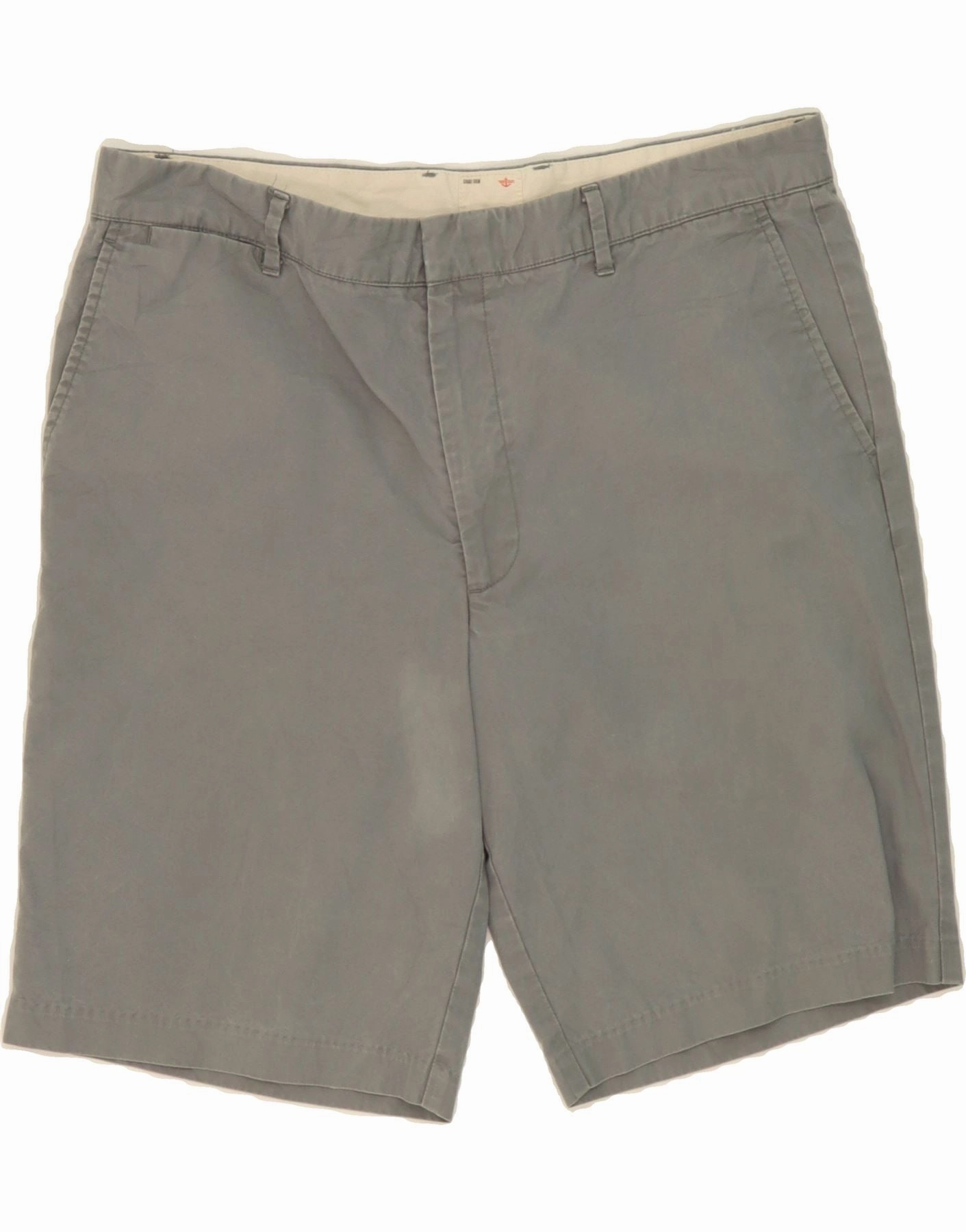 DOCKERS Mens Chino Shorts W36 Large Grey Cotton Chilly Weather