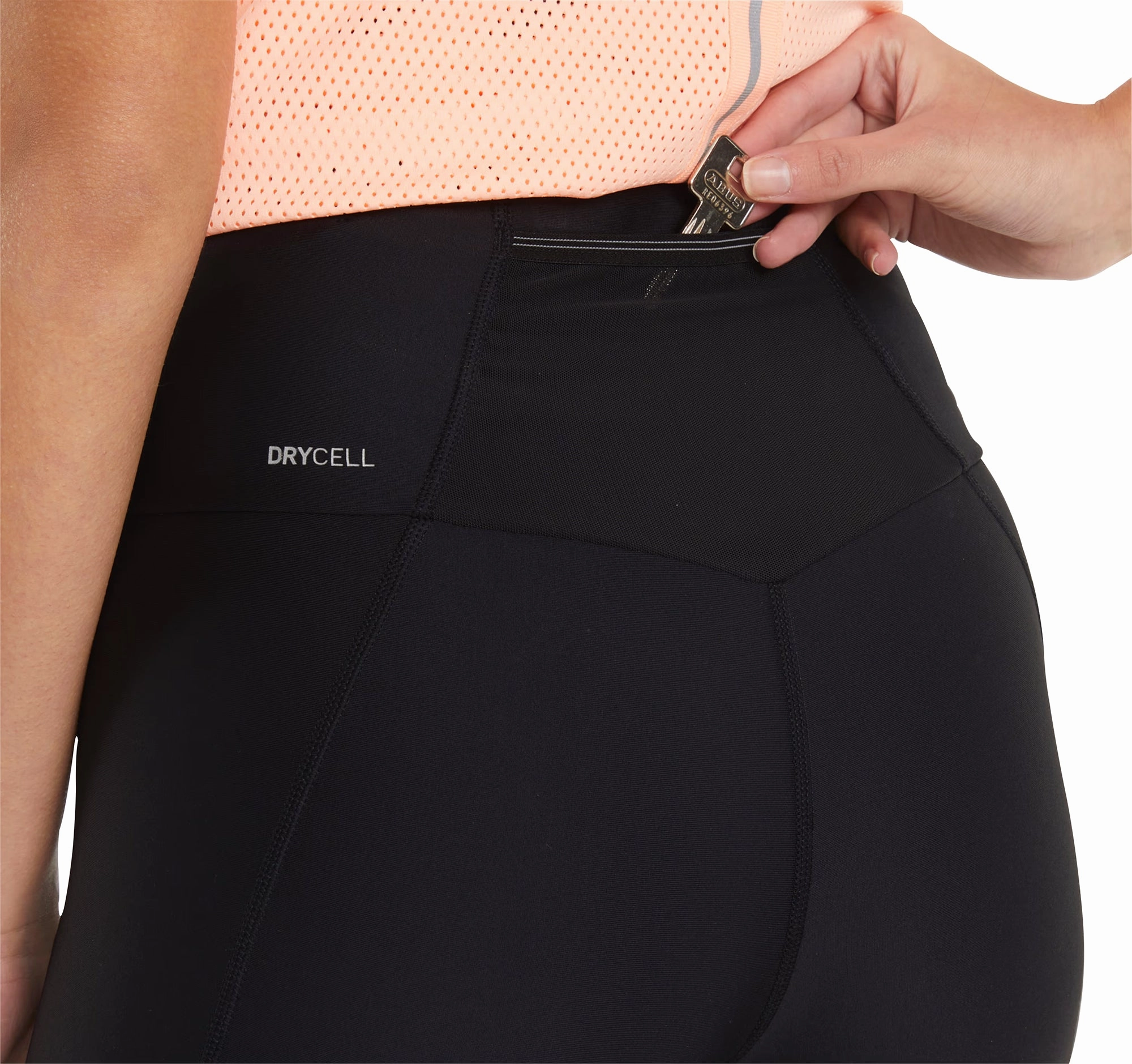 Puma Marathon 6 Inch Womens Short Running Tights - Black Fade Resistant Dye No Cling