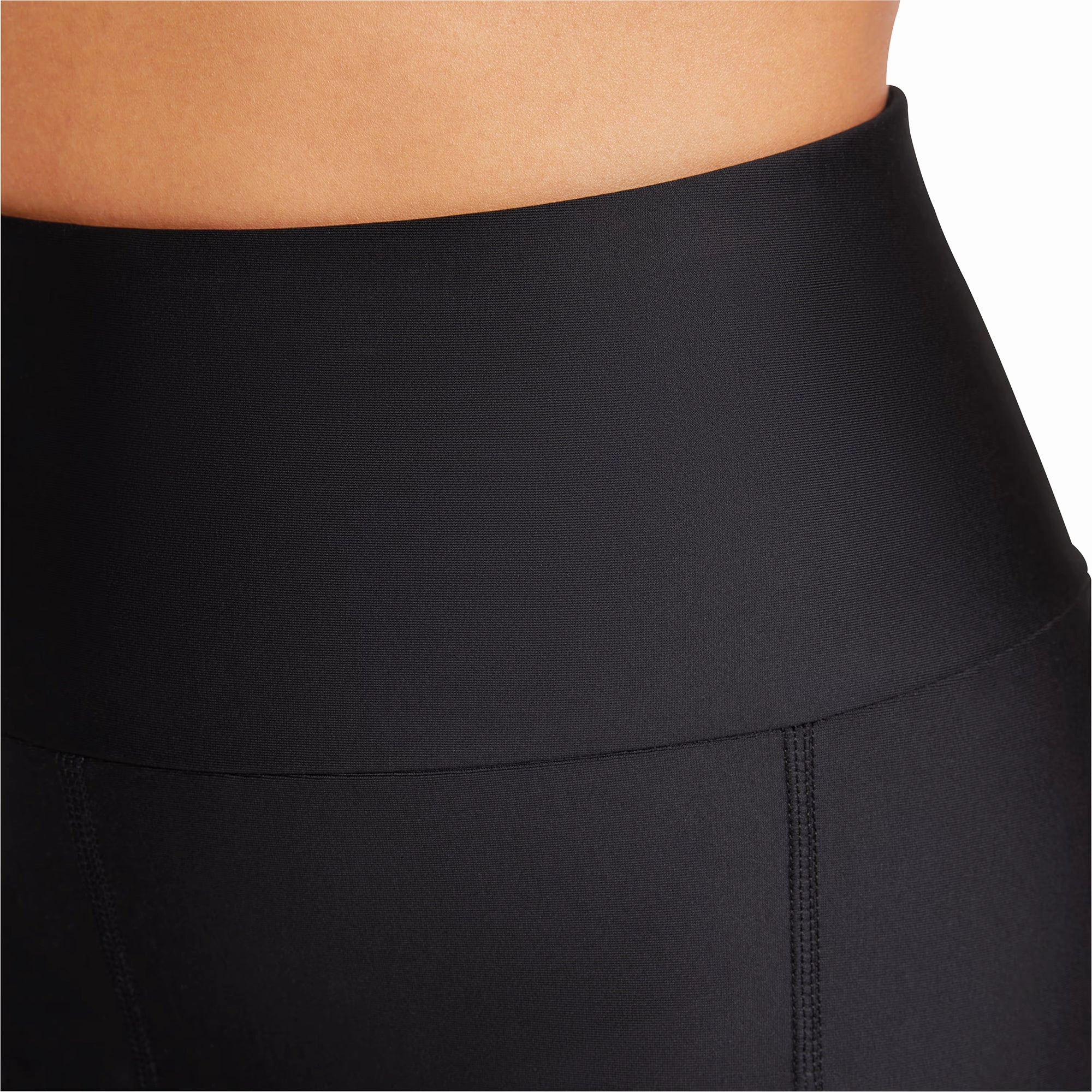 Puma Marathon 6 Inch Womens Short Running Tights - Black Stretch Fabric