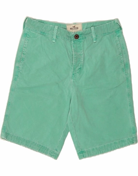 Street Mood HOLLISTER Mens Chino Shorts W32 Medium  Green Cotton