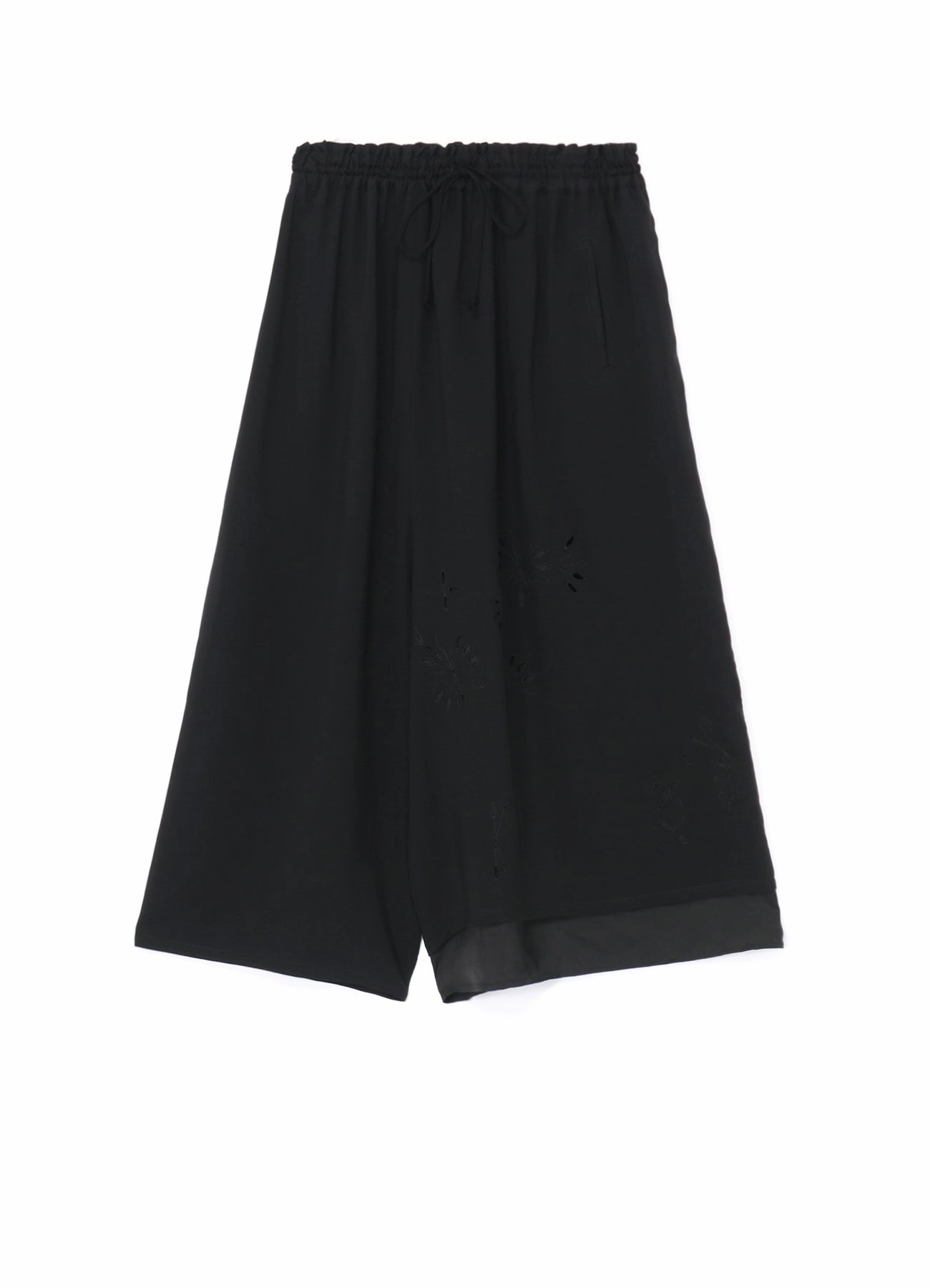 DRAWSTRING PANTS WITH DOUBLE LEFT LEG Flexible Knees