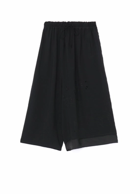 DRAWSTRING PANTS WITH DOUBLE LEFT LEG Flexible Knees