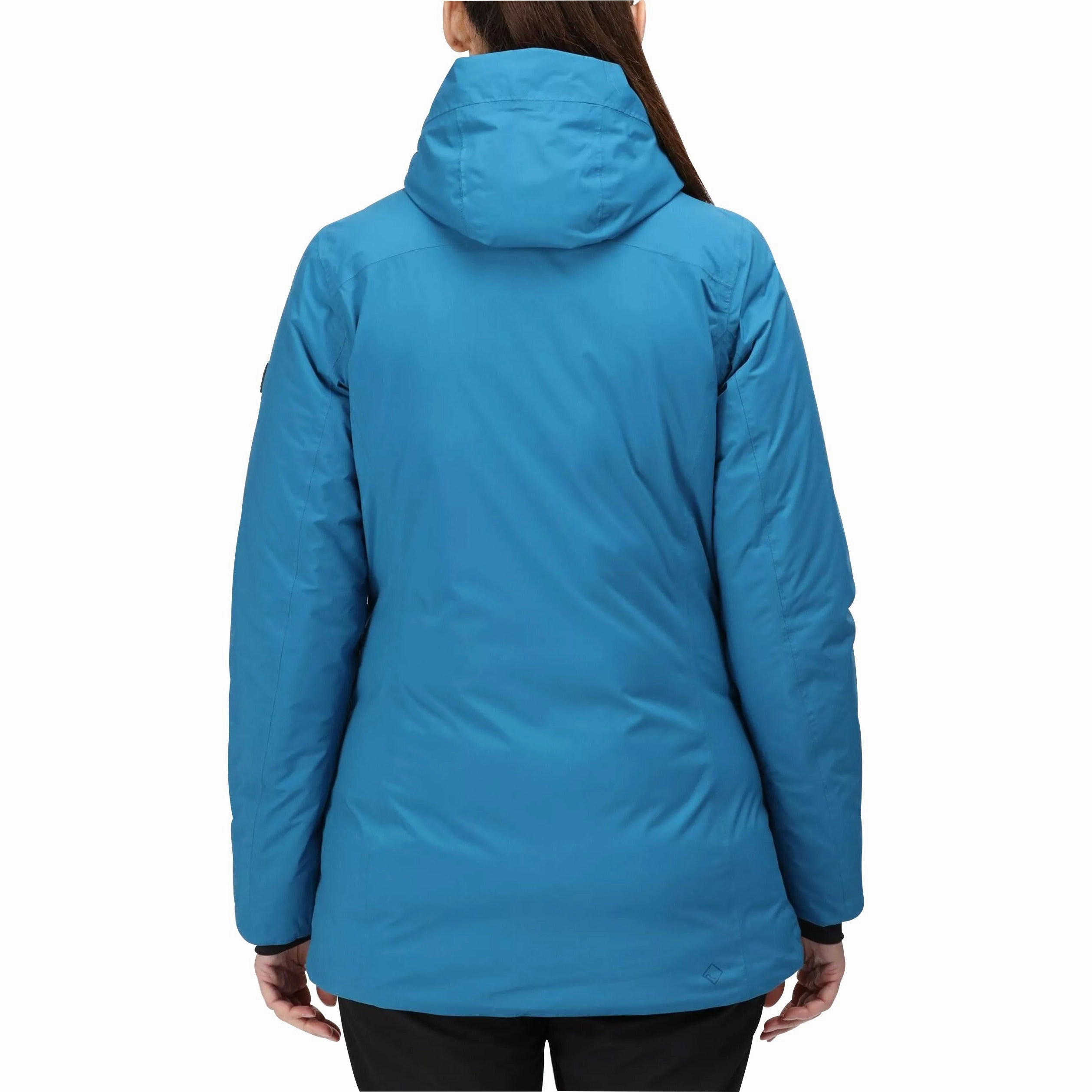 Regatta Sanda Womens Waterproof Jacket - Blue Reflective details