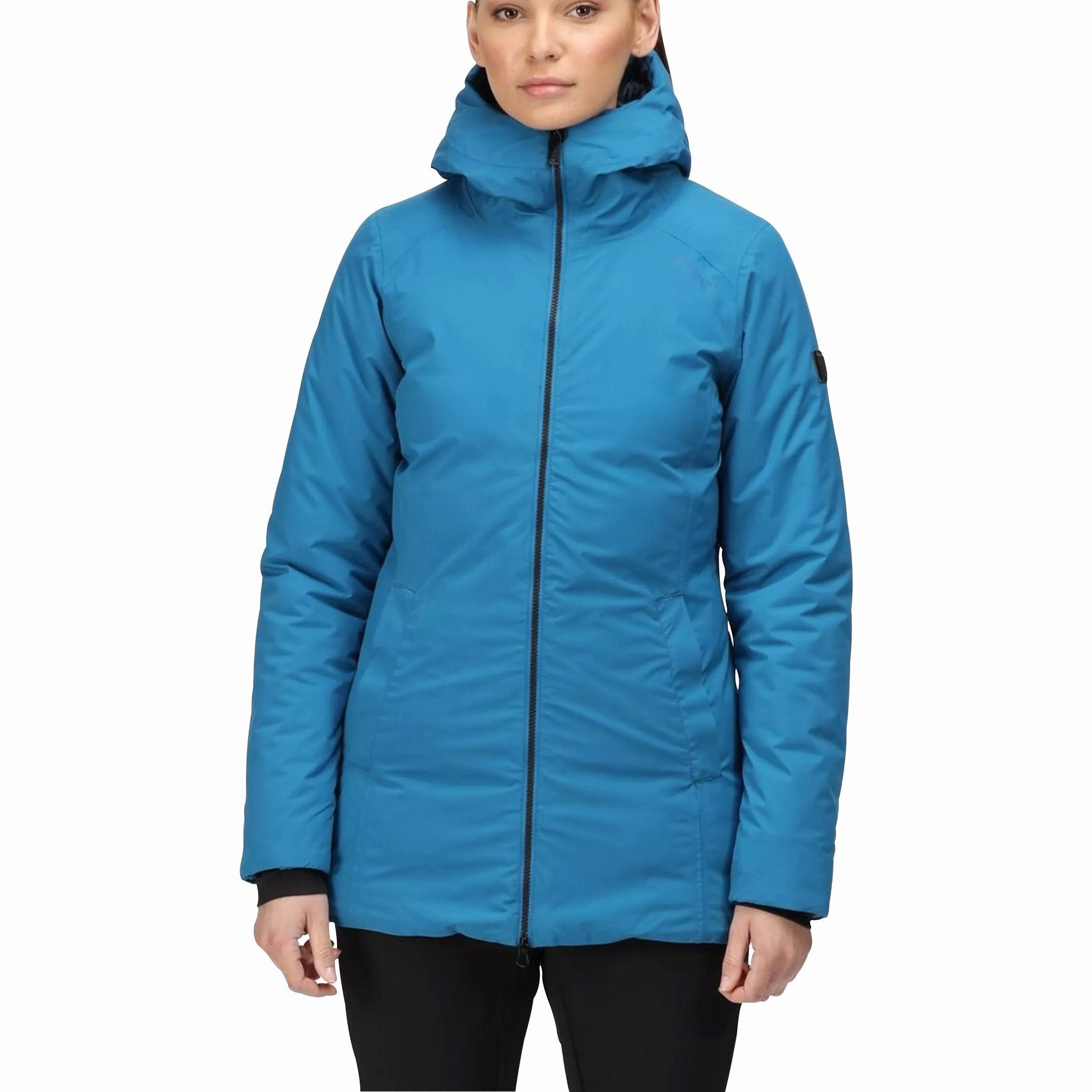 Water Resistant Fabric Regatta Sanda Womens Waterproof Jacket - Blue