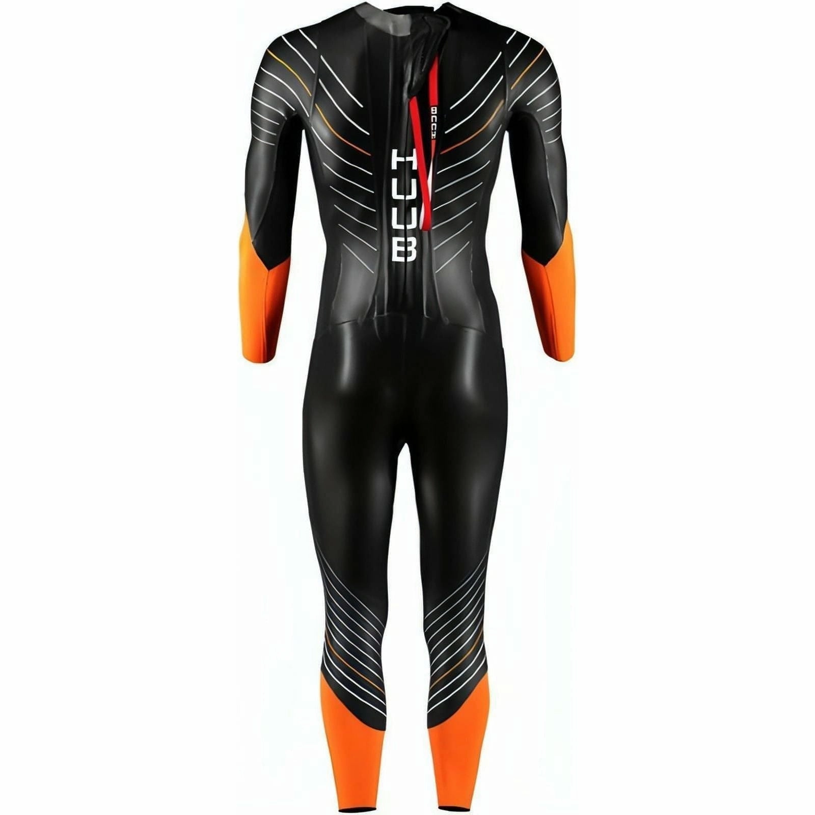 UltraLightweightBuild Flexible Joint Design HUUB Araya Mens Wetsuit - Black