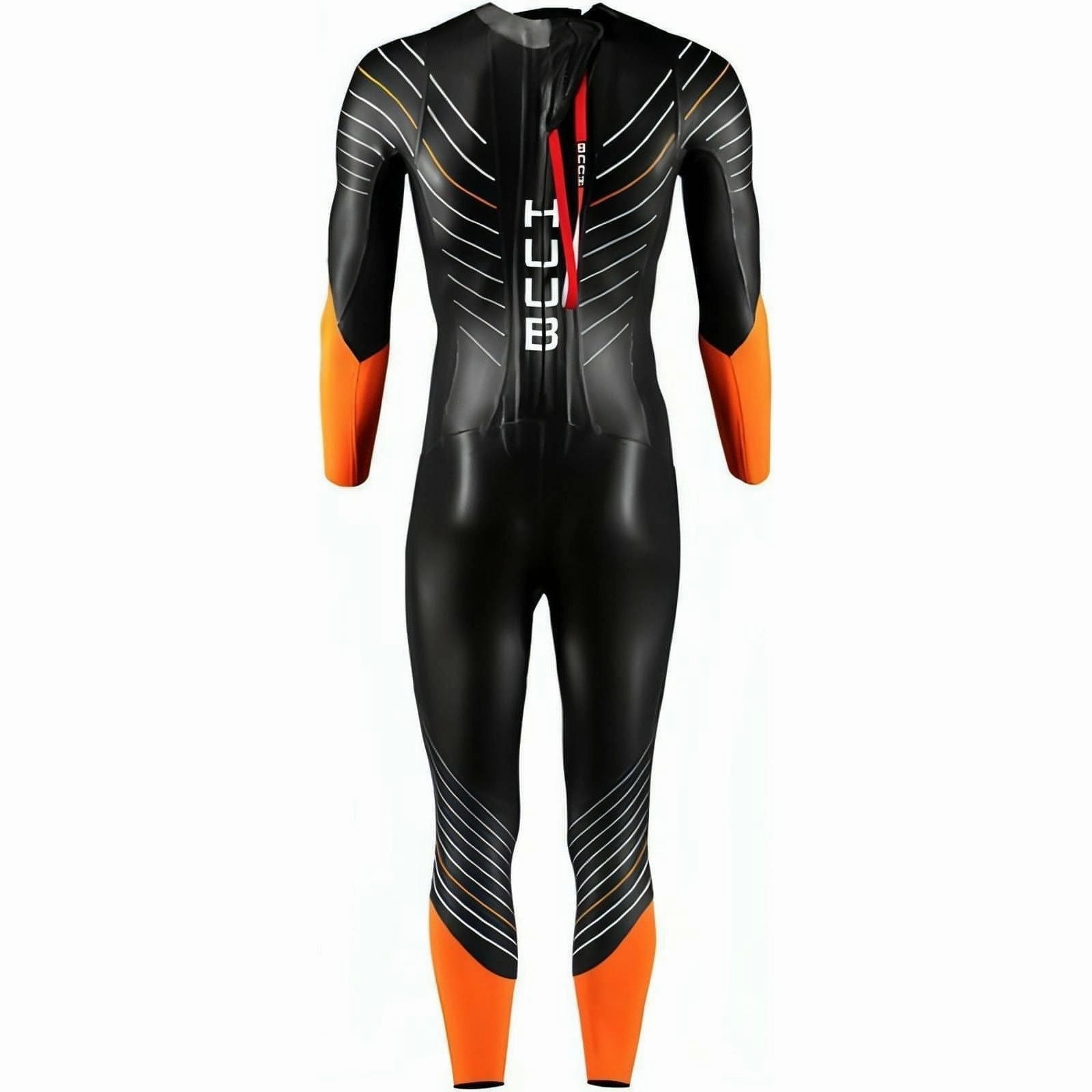 NonRestrictiveArmholes DynamicFlexZones HUUB Araya Mens Wetsuit - Black