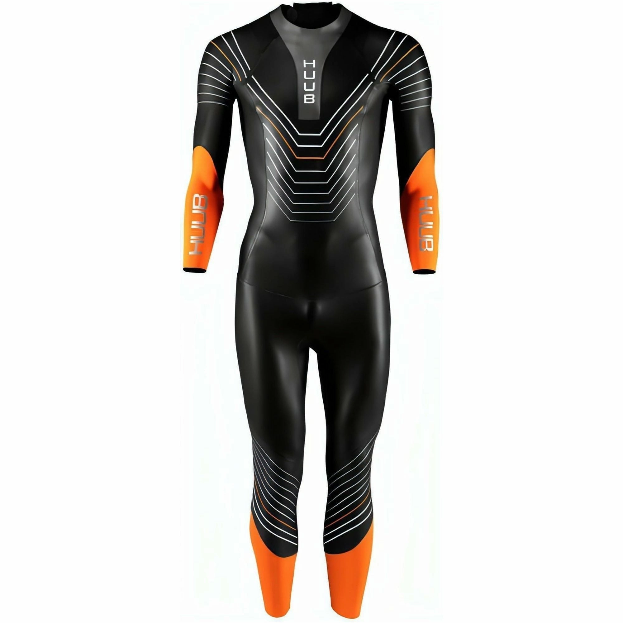 HUUB Araya Mens Wetsuit - Black WeightDispersingPanels AntiFlush Closure