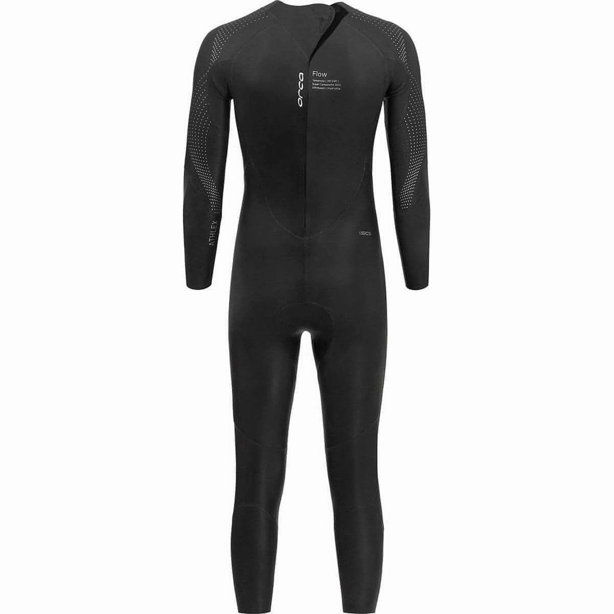 Orca Athlex Flow Mens Wetsuit - Black Advanced Seam Tape