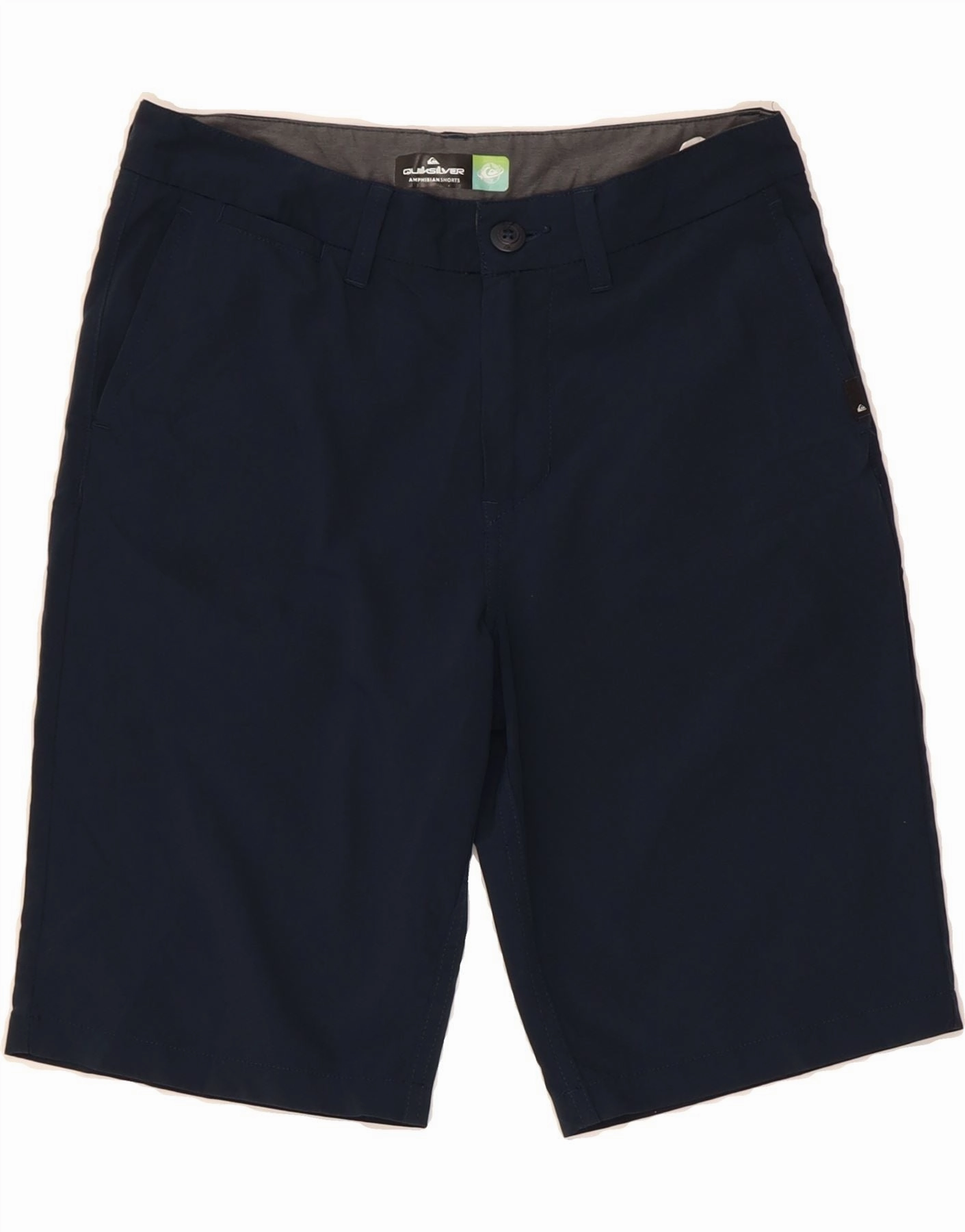 plus-size choice Double Layered Panels QUIKSILVER Mens Chino Shorts W27 XS  Navy Blue Polyester