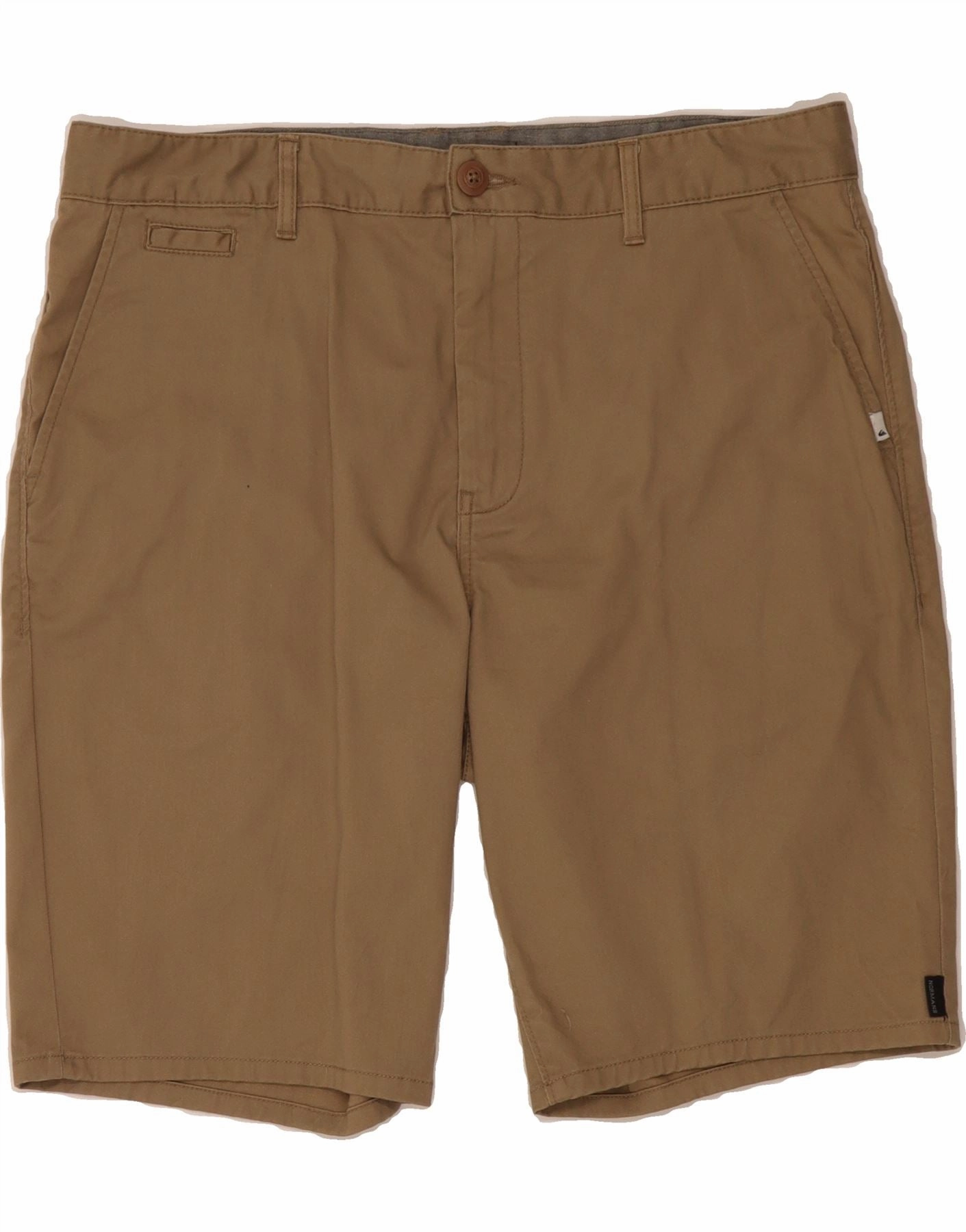 QUIKSILVER Mens Chino Shorts W36 Large Brown Cotton boots