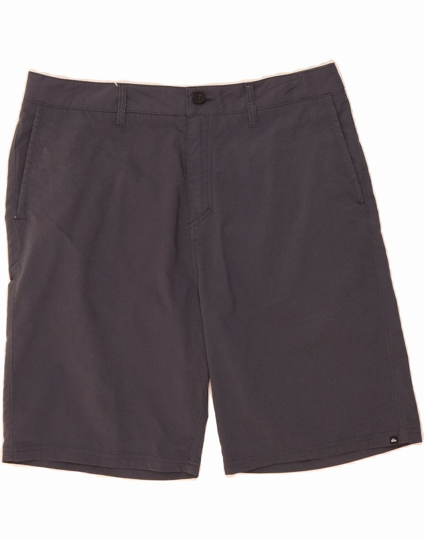QUIKSILVER Mens Chino Shorts W36 Large Grey Nylon school clothing