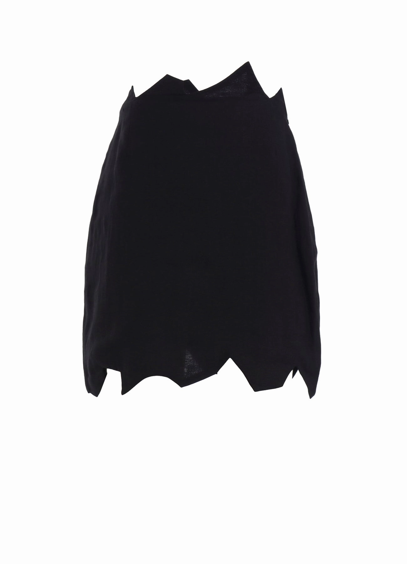 RAMIE TWILL ZIG ZAG MINI SKIRT Versatile Design Comfy Waist