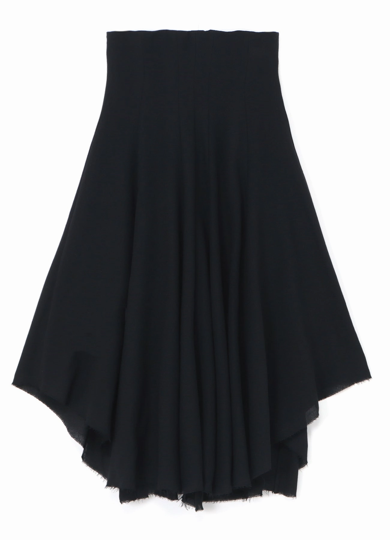 Zero Waste Manufacturing Breathable Material RAYON LACE-UP DETAIL SKIRT