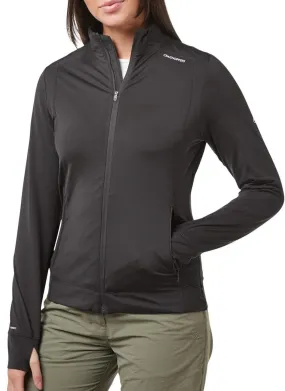 Non Bulky Silhouette Four Way Stretch Material Craghoppers NosiLife Florian Womens Jacket - Grey