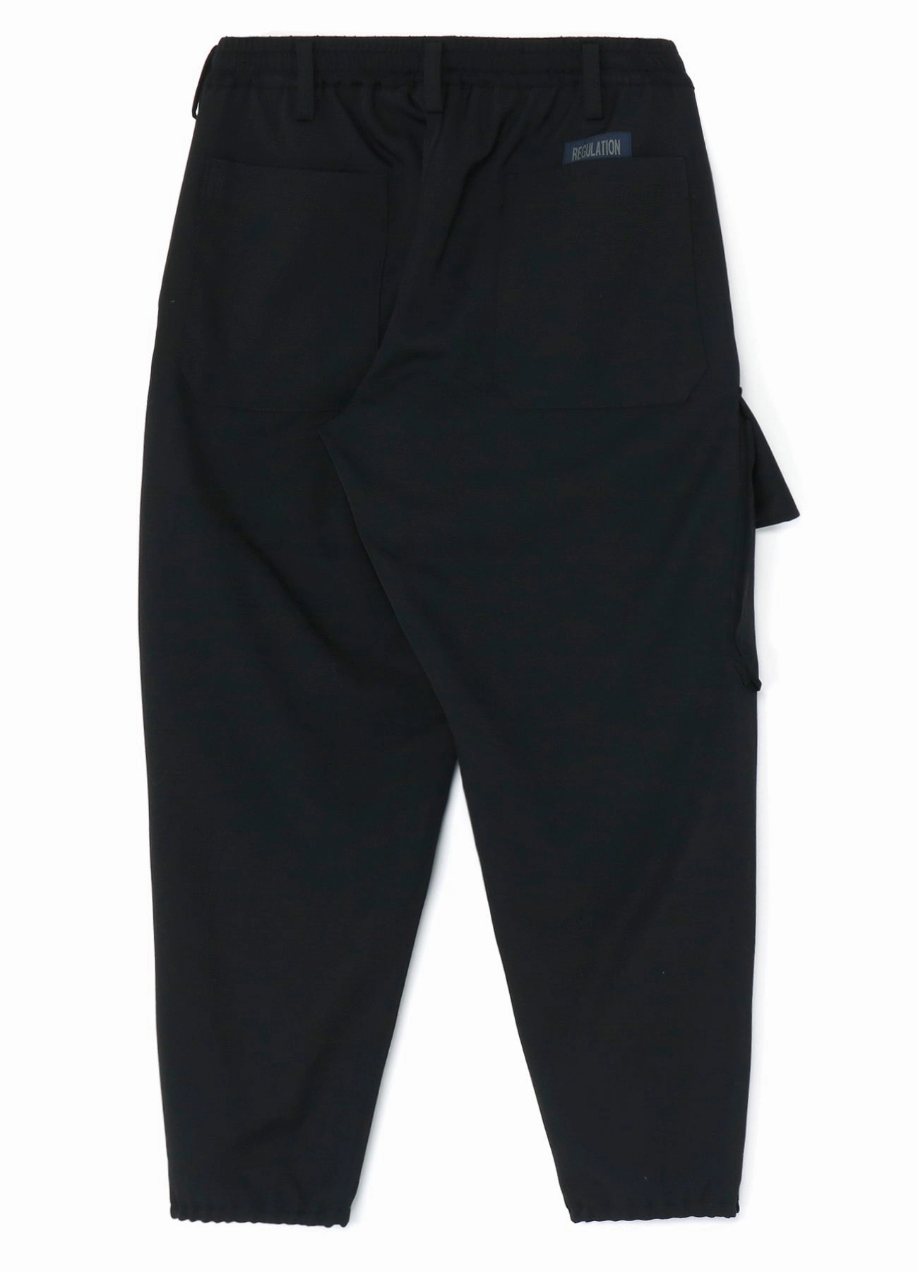 High-waisted fit RE GABARDINE Z-RIB FLAP P PANTS