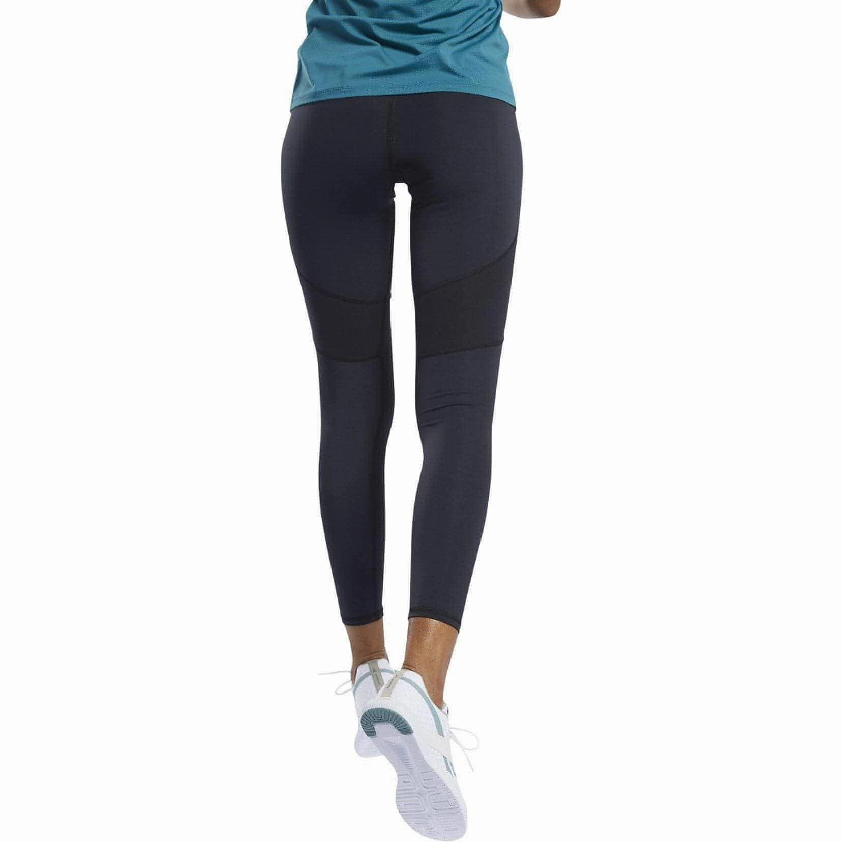 No Compression All Style Reebok PureMove Womens Long Training Tights - Black