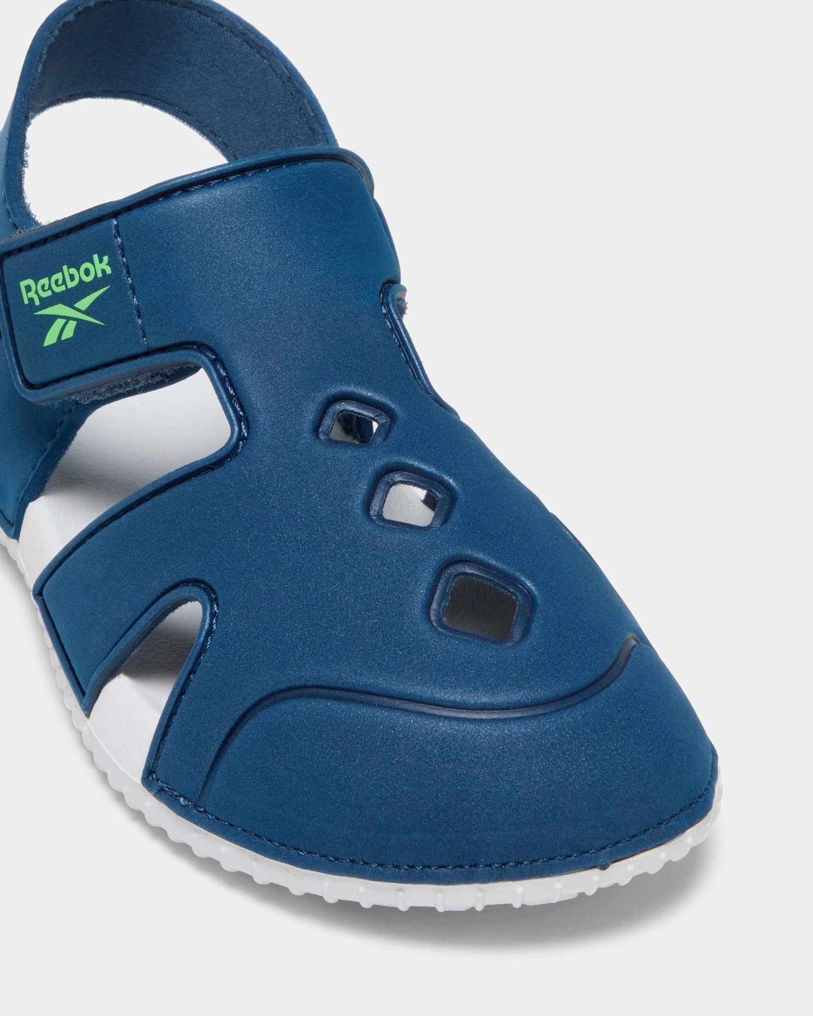 Premium cushioning Foam Support Reebok Sunkissed Sandal Shadow/Greenglow/Ftwrwhte