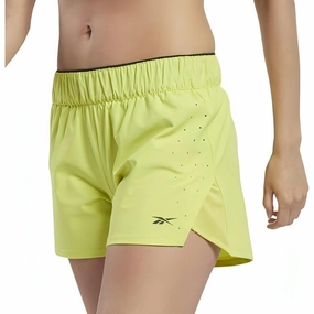 Sporty Casual Casual Flex Reebok United By Fitness Epic Womens Training Shorts - Yellow