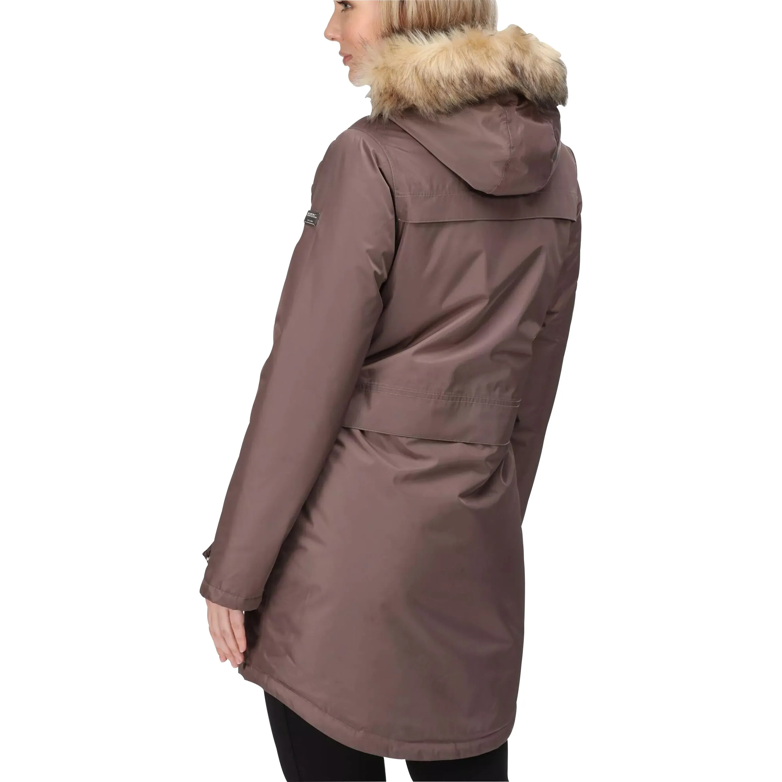 graduation party Regatta Lexis Waterproof Insulated Womens Parka Jacket - Brown