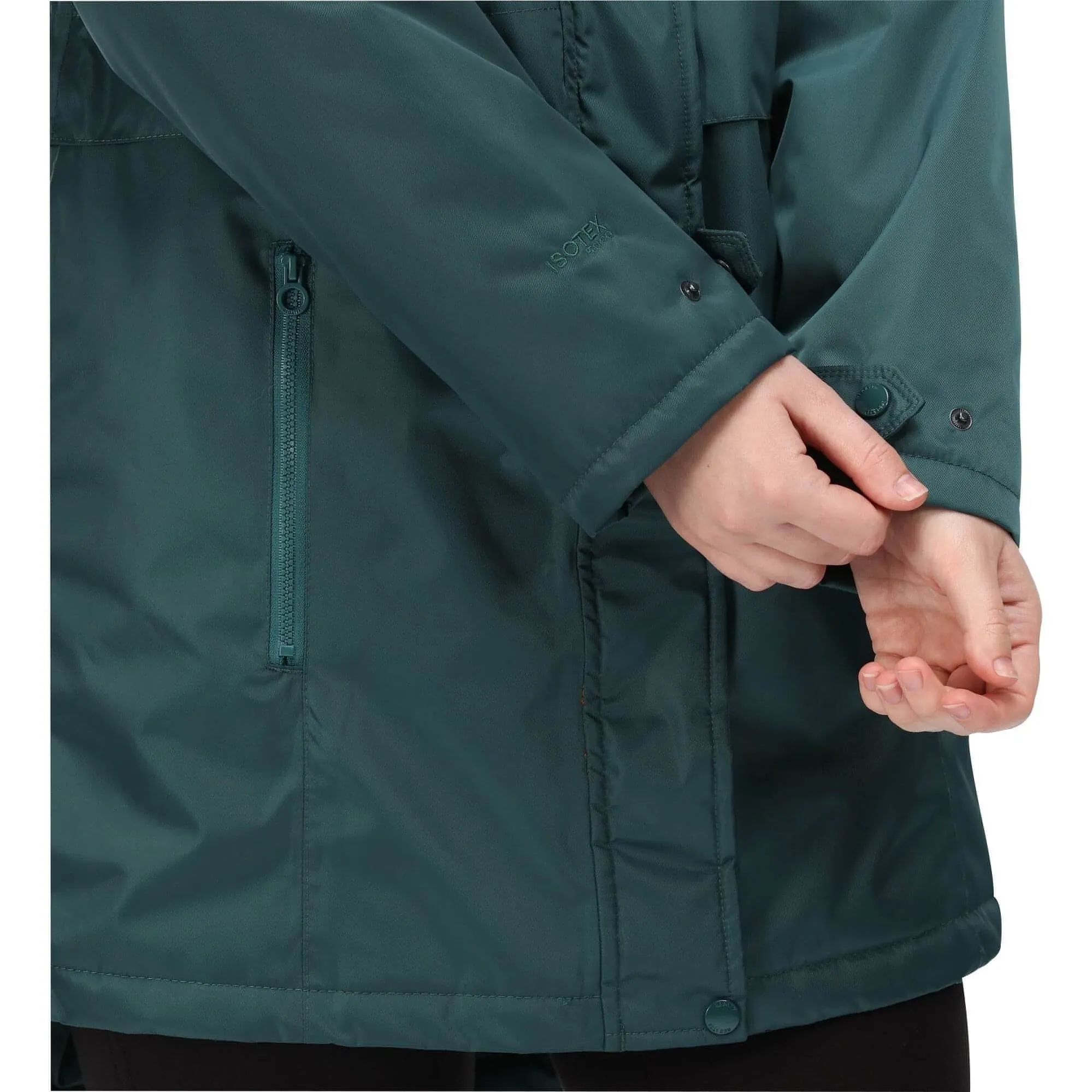 Adventure Look Regatta Lexis Waterproof Insulated Womens Parka Jacket - Green