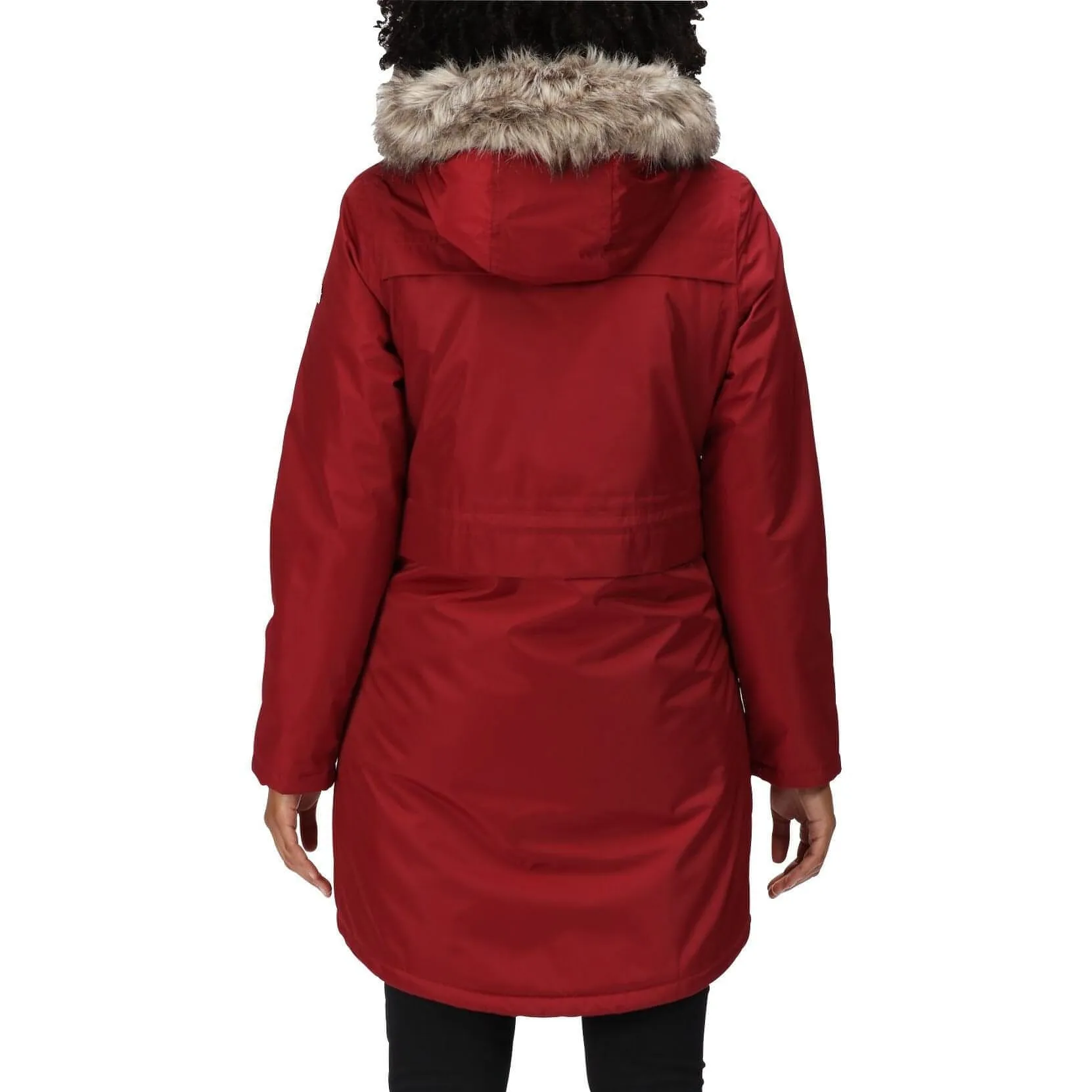 Layer Piece Quick Layering Regatta Lexis Waterproof Insulated Womens Parka Jacket - Red