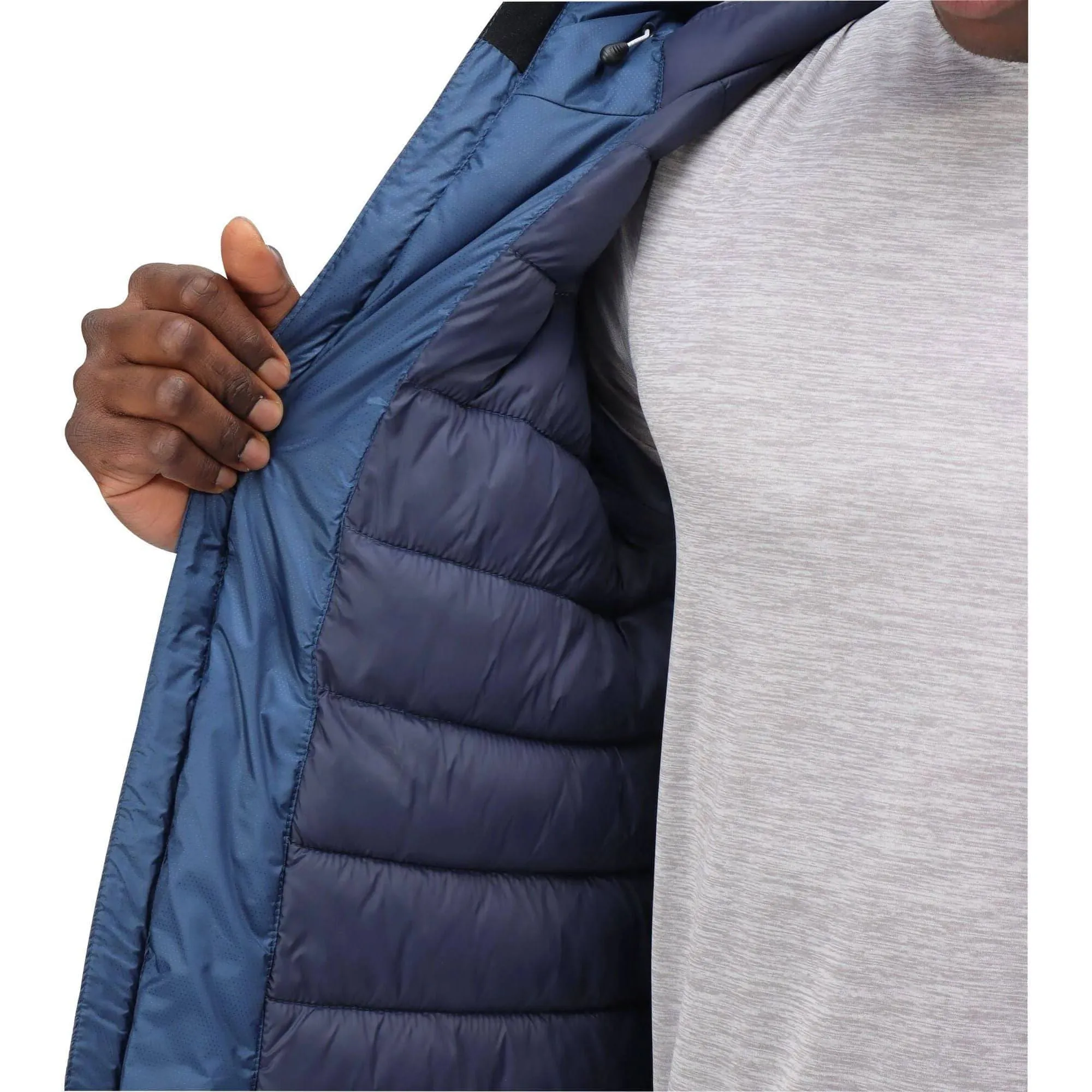 Modular Attachment Points Regatta Radnor Insulated Mens Waterproof Jacket - Blue