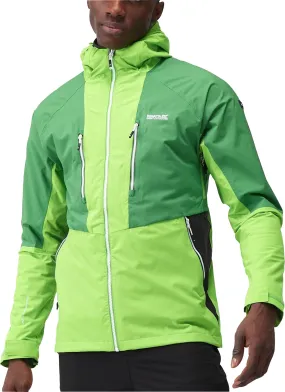 Hydrostatic Rating Tested Love Regatta Sacramento IX 2 In 1 Mens Waterproof Jacket - Green