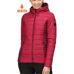 Regatta Voltera Loft II Womens Heated Jacket - Red Lightweight Fill