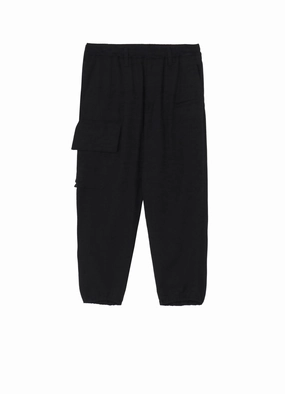 Versatile staple REGULATION CELLULOSE GABARDINE RIB FLAPPOCKET PANTS