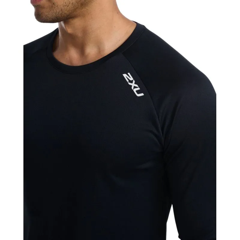 2XU Mens Aspire Longsleeve Running Top Relaxed Look