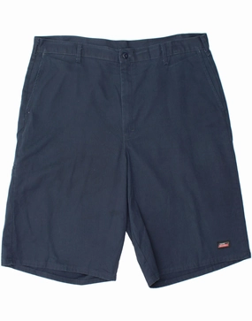 Stay Cool City Mood DICKIES Mens Cargo Shorts W42 2XL Navy Blue