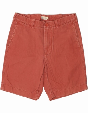 Athletic Vibe Zero Chafe Construction J. CREW Mens Chino Shorts W33 Medium Brown Cotton