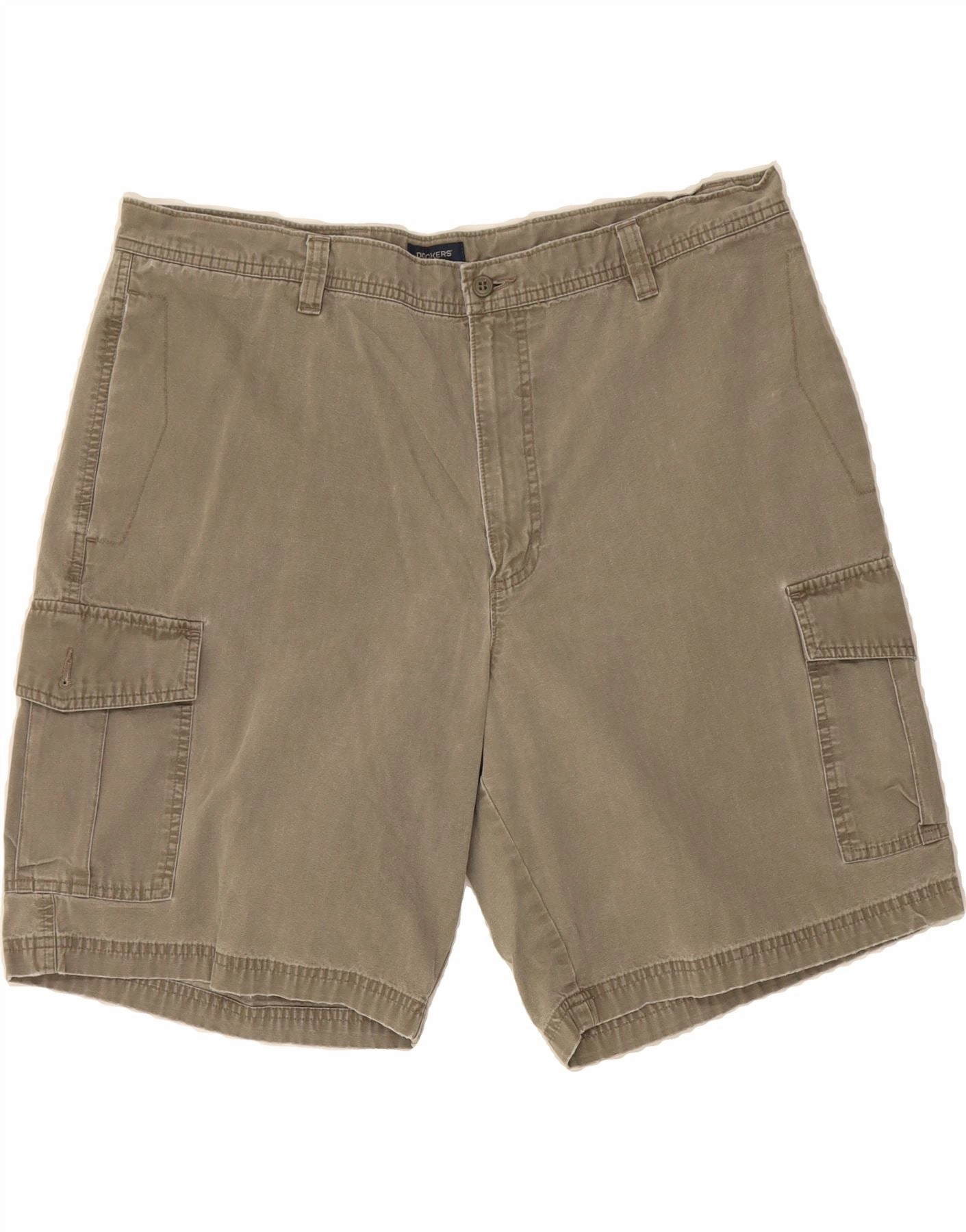Comfortable Style DOCKERS Mens Cargo Shorts W40 2XL Beige Cotton