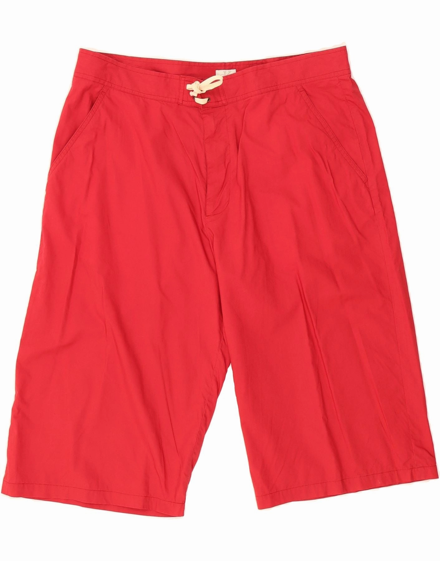 Cozy Wear CALVIN KLEIN Mens Bermuda Shorts W36 Large Red Cotton