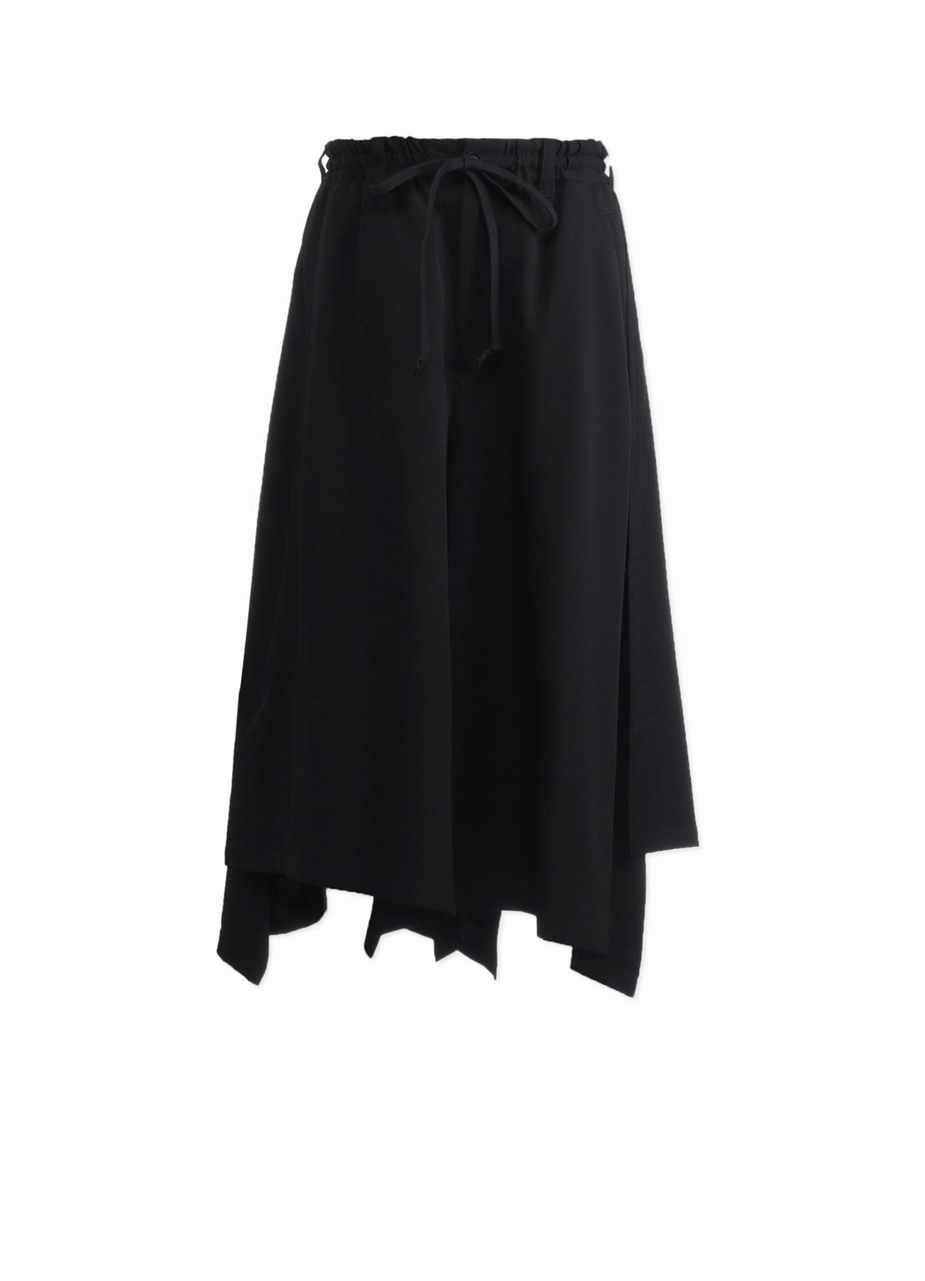 WOOL GABARDINE CIRCLE CROTCH PANTS Simple Cut Stay Fresh