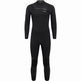 Lightweight Neoprene Blend Orca Tango 3.2mm Mens Surf Wetsuit - Black