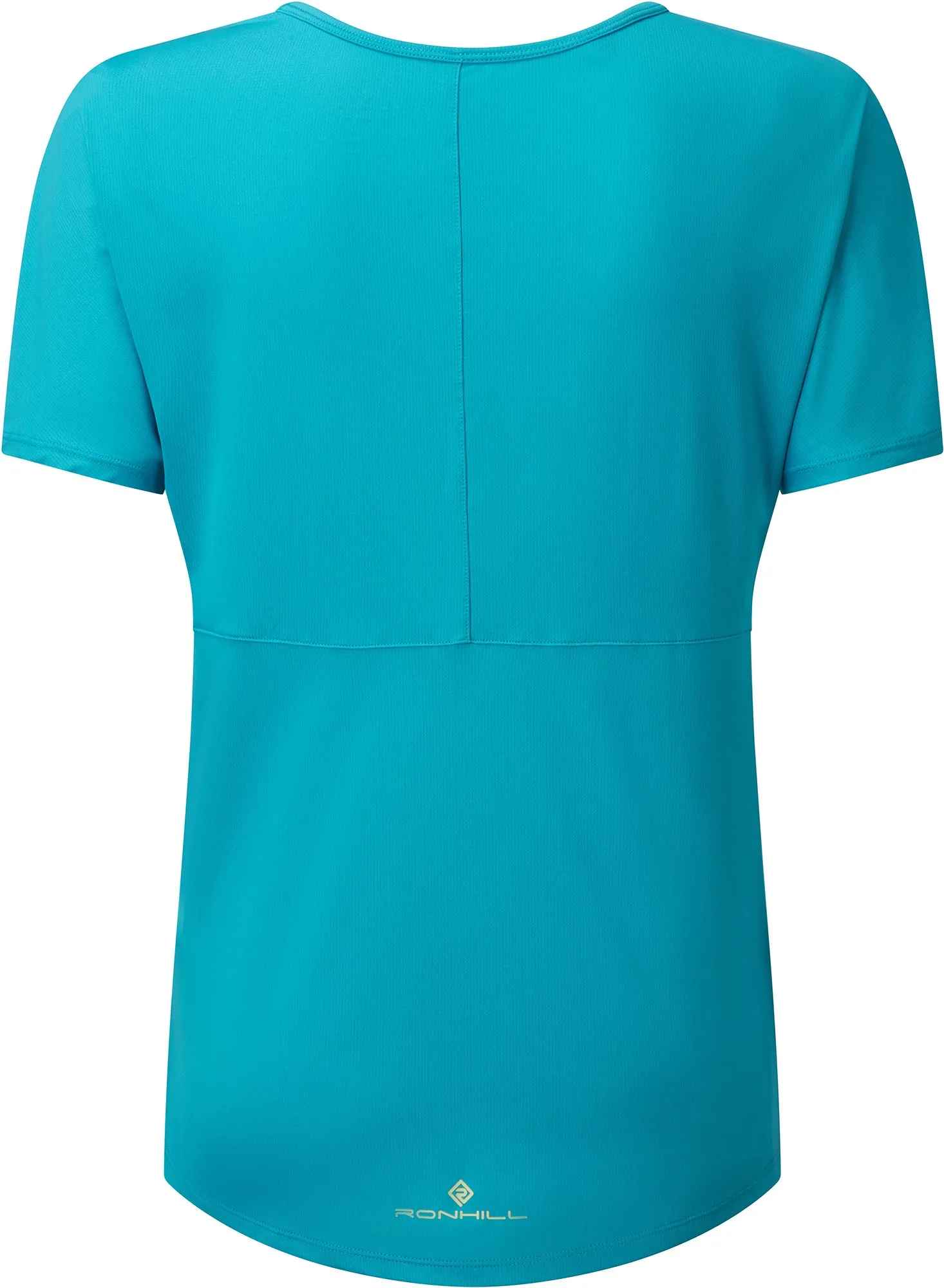 Ronhill Life Wellness Short Sleeve Womens Training Top - Blue Trendy Style Fashionable Look