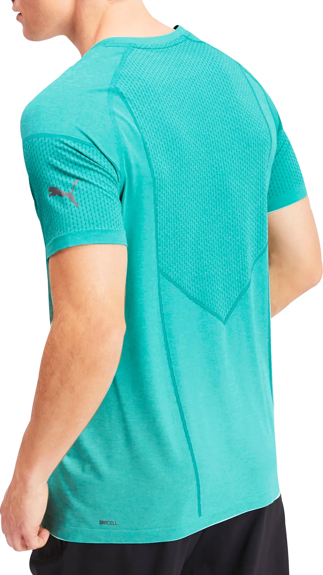 Puma Reactive evoKNIT Short Sleeve Mens Training Top - Blue graduation