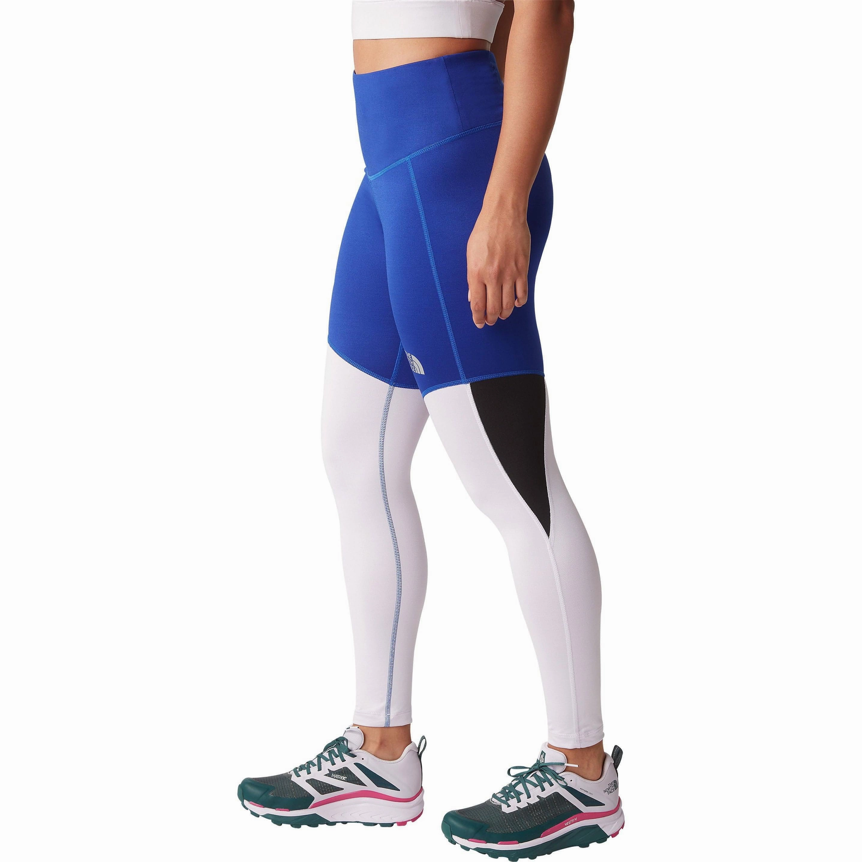 The North Face Run Womens Long Running Tights - Blue Tight Fit All Fit