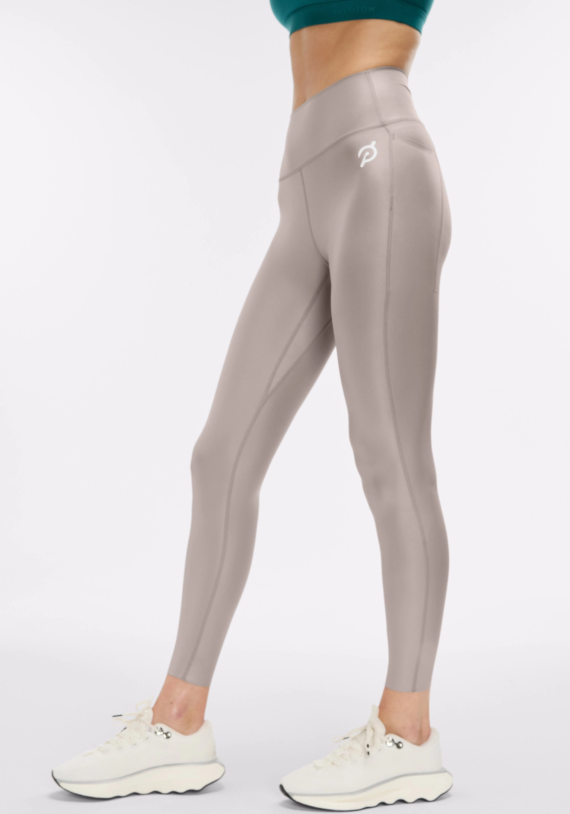 Cadent Shimmer Glaze High Rise Pocket Legging Casual Wearer Seamless Design