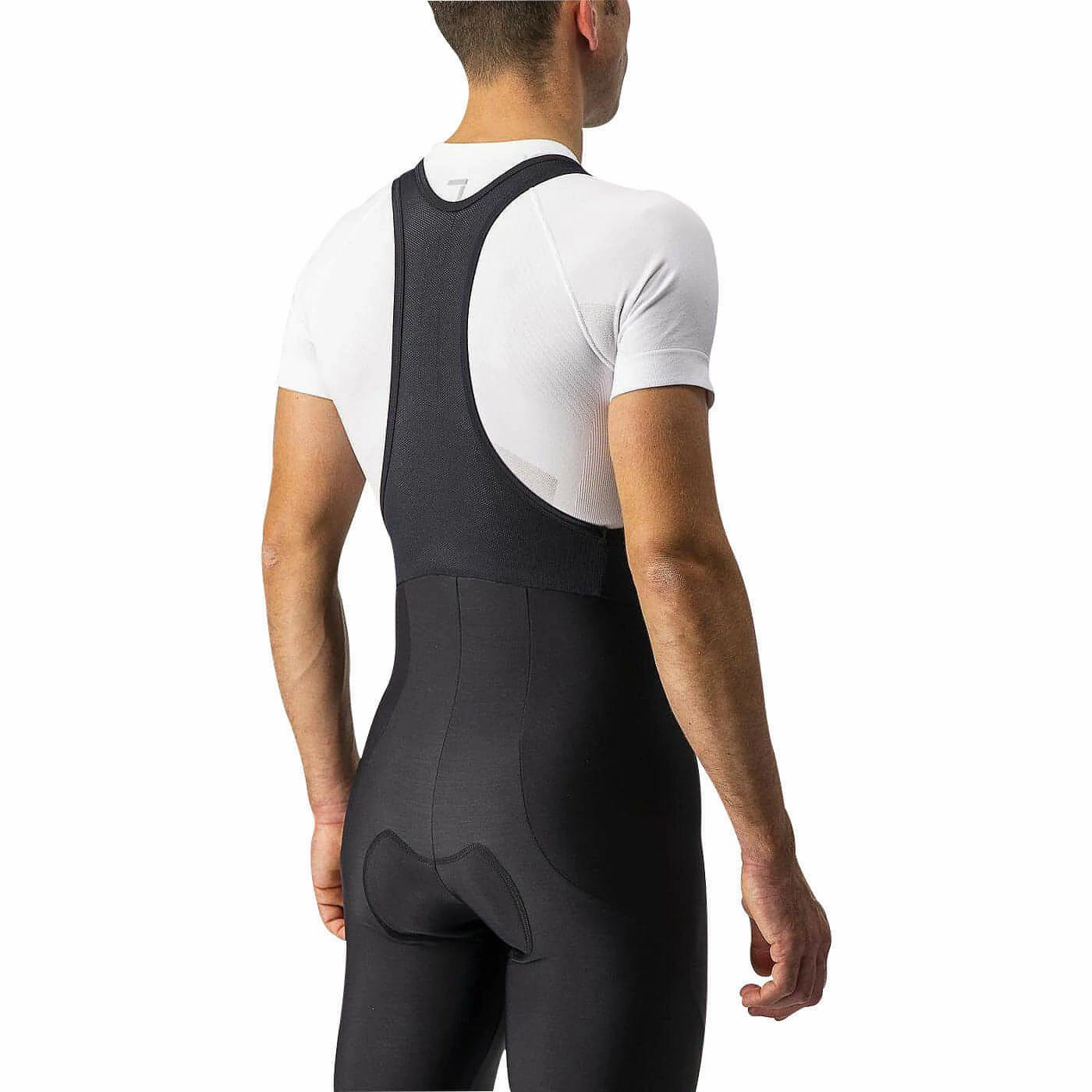 Castelli Entrata Mens Cycling Bib Tights - Black Cycling Leggings
