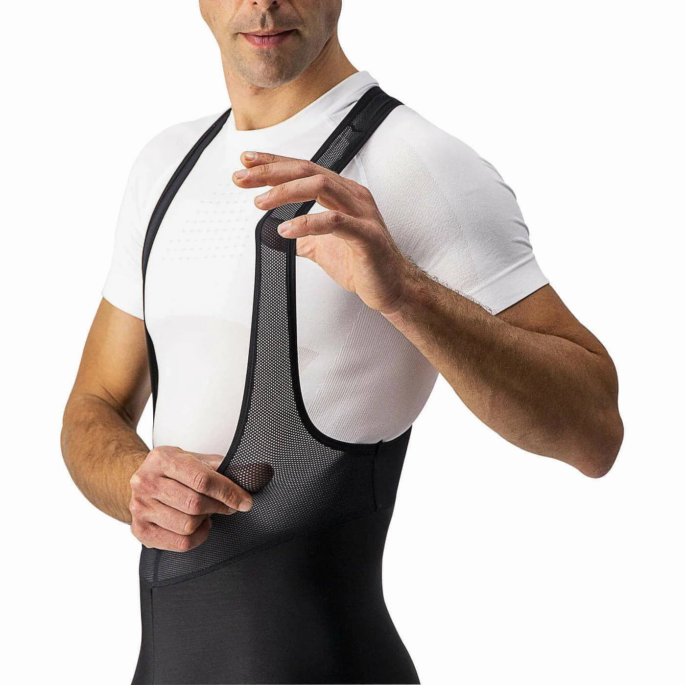 Stylish Wear Castelli Entrata Mens Cycling Bib Tights - Black