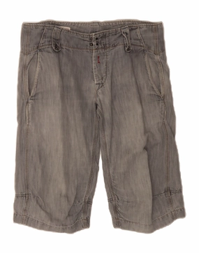 Low Profile Closure System Fan gear REPLAY Mens Denim Shorts W33 Medium Grey Cotton