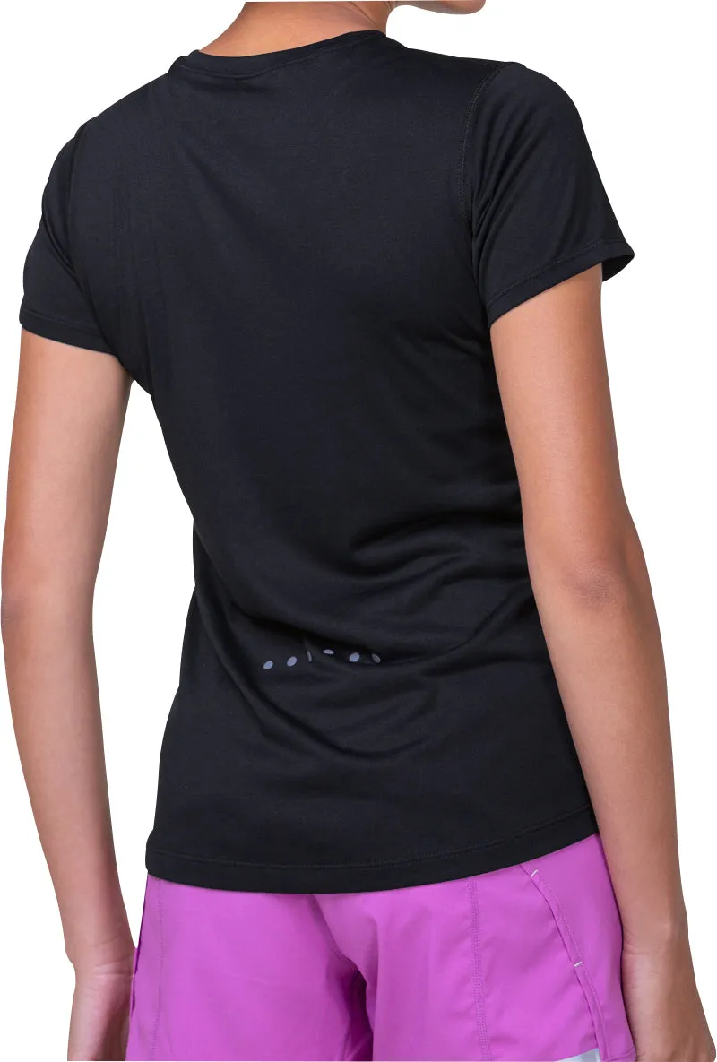 Ronhill Core Short Sleeve Womens Running Top - Black Sporty Comfort Simple Fashion